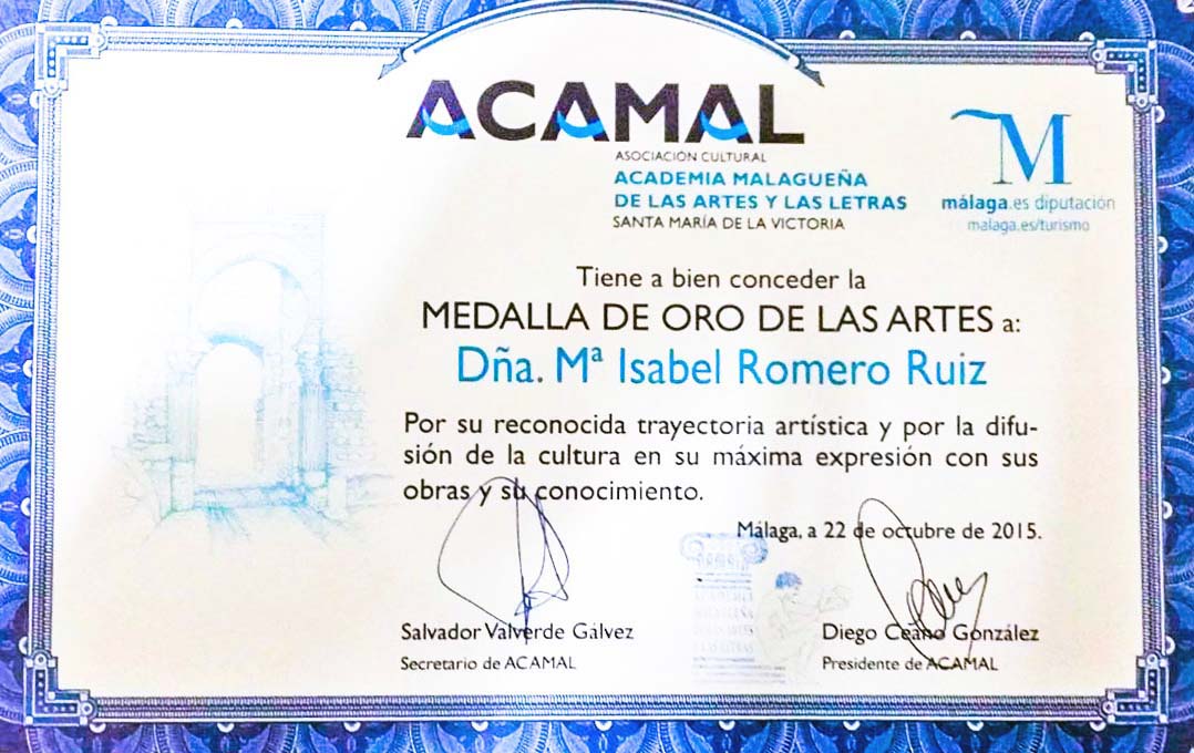 Diploma Maribel Romero